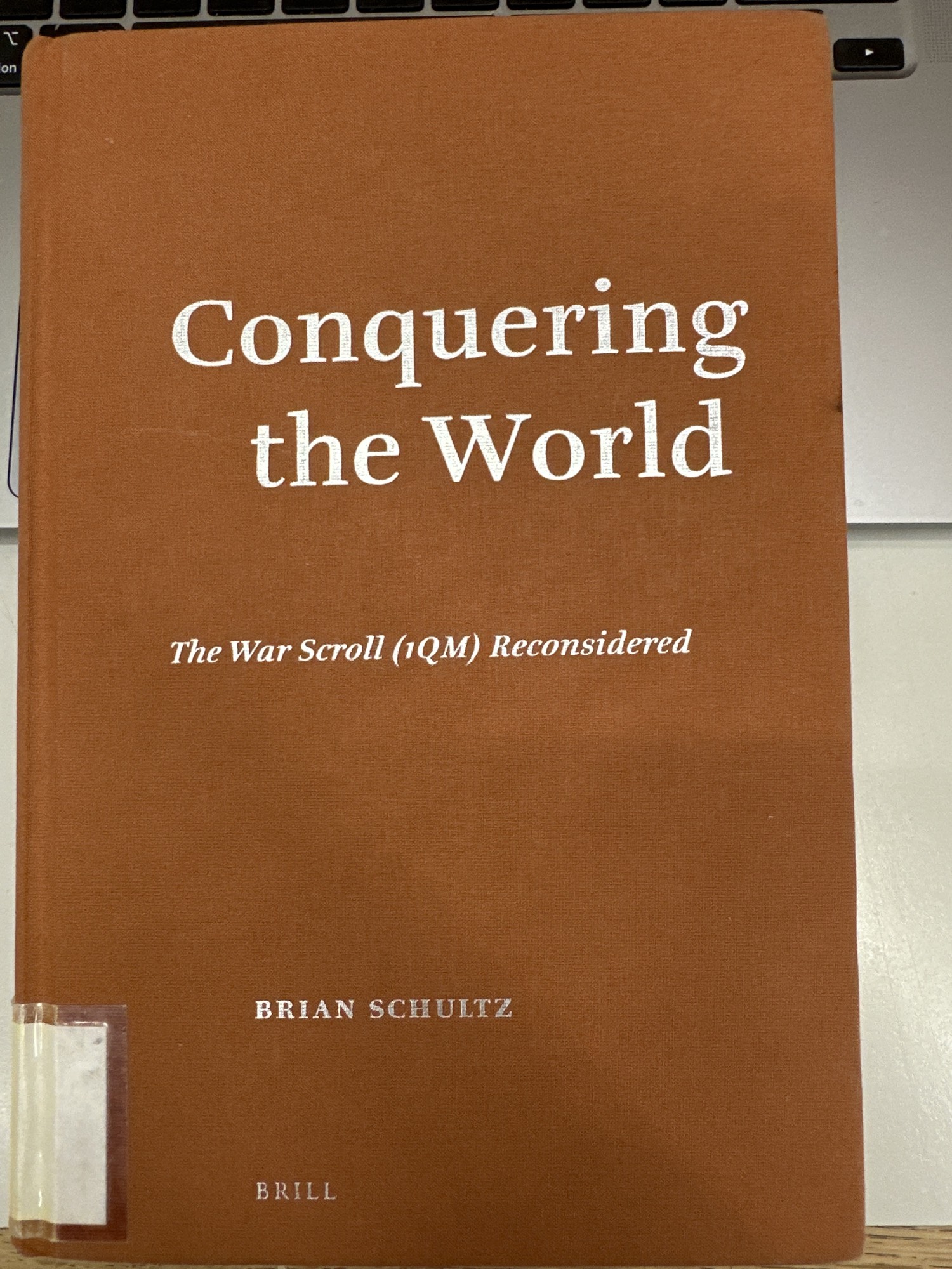 《征服世界：战争卷轴 (1QM) 再思考》 （英文原名：Conquering the World- The War Sc.png